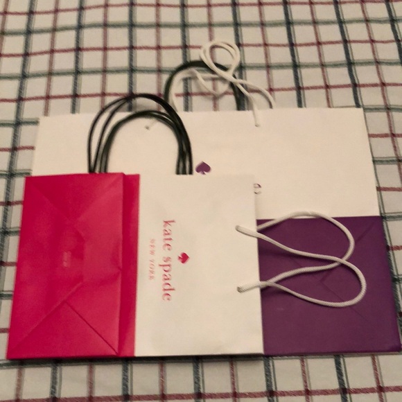 5 Kate Spade paper bags shopping bags - Picture 7 of 7